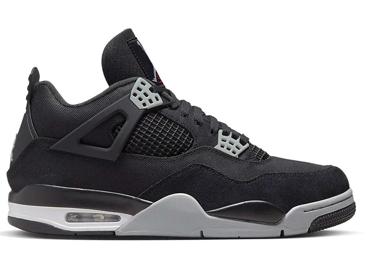 Air Jordan 4 Black Canvas HYPE CONCEPT