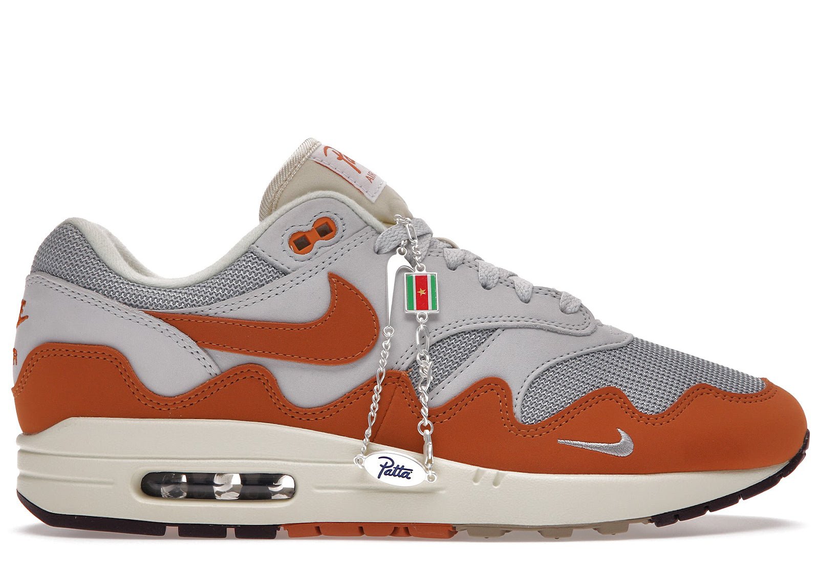 Air max 1 patta 5th best sale anniv green